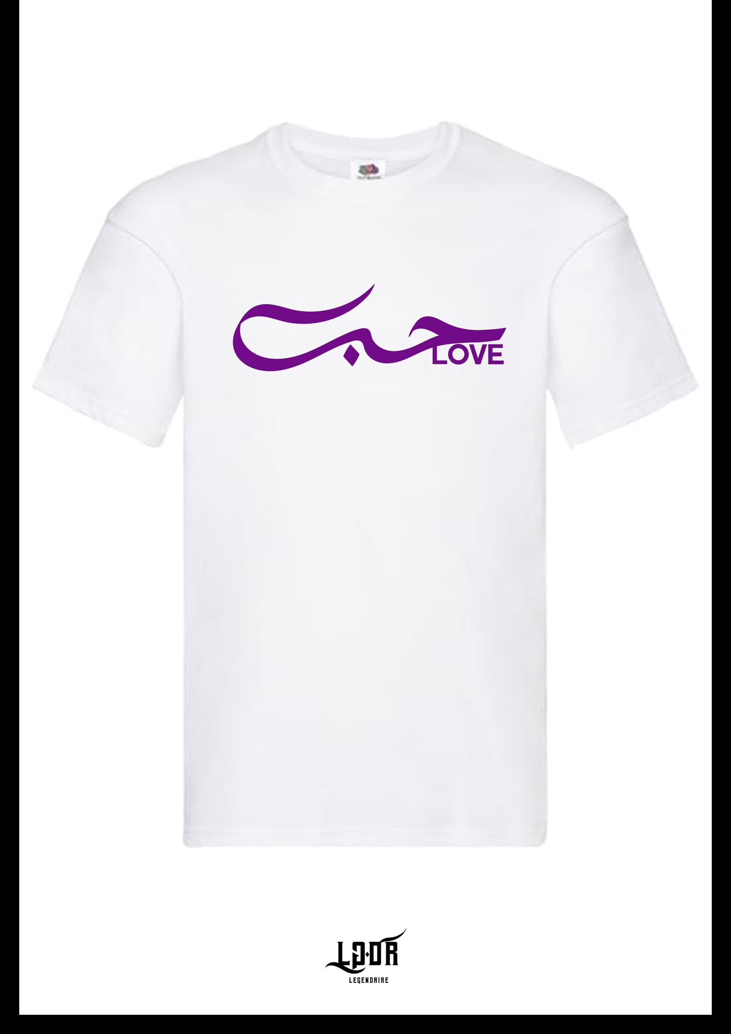 T-SHIRT "LOVE" (CALLIGRAPHIE ARABE)