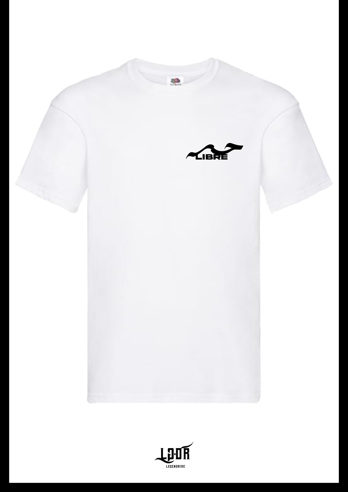 T-SHIRT "LIBRE" (CALLIGRAPHIE ARABE)