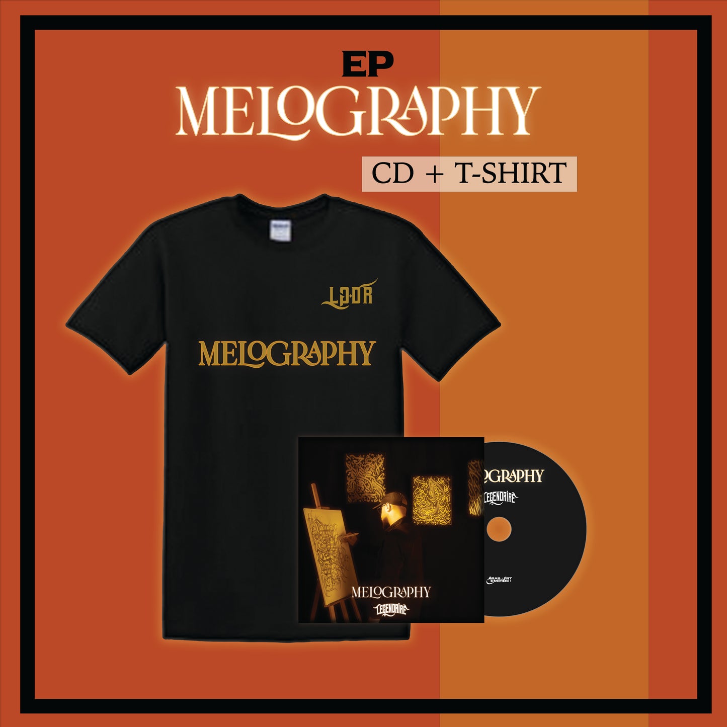 PACK 1 EP "MELOGRAPHY" CD+T-shirt