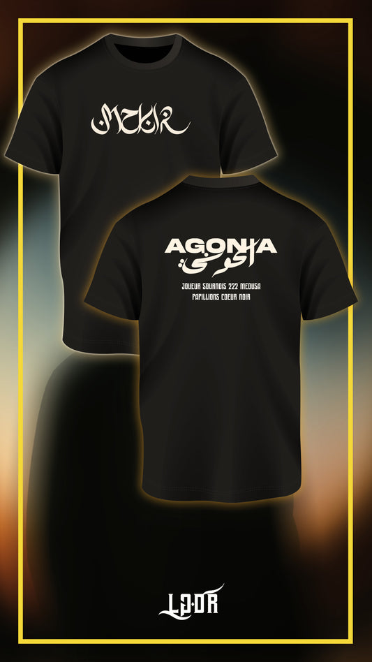 T-SHIRT "AGONIA" BY M2KLR
