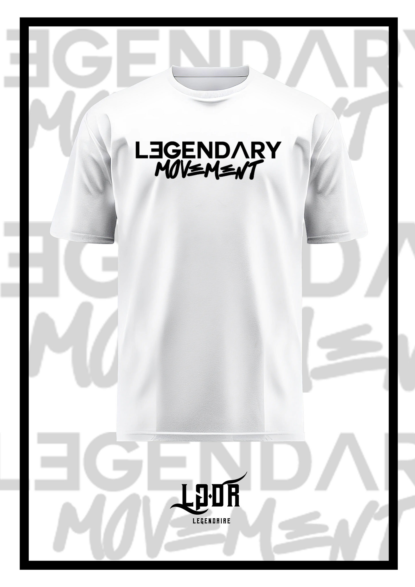 T-shirt Blanc "Legendary Movement"