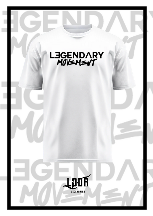 T-shirt Blanc "Legendary Movement"